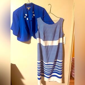 2 piece dress. Jacket & sheath